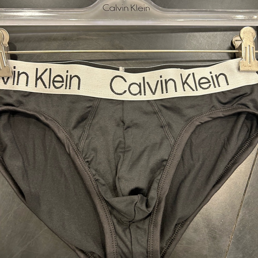 Calvin Klein | Brushed Microfiber Stretch Hip in black  new